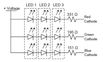 RGB LED circuit diagram