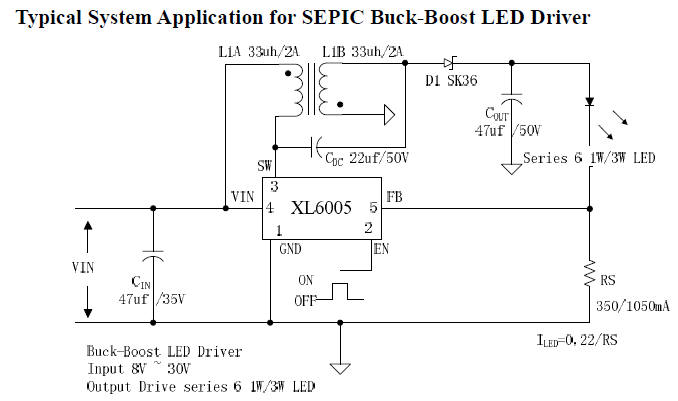 12V LED circuit diagram Switching Constant Current Driver ...