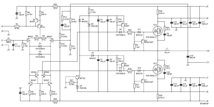 200W class D amplifier schematics free electronic circuits ... 110v schematic wiring diagram free download schematic 